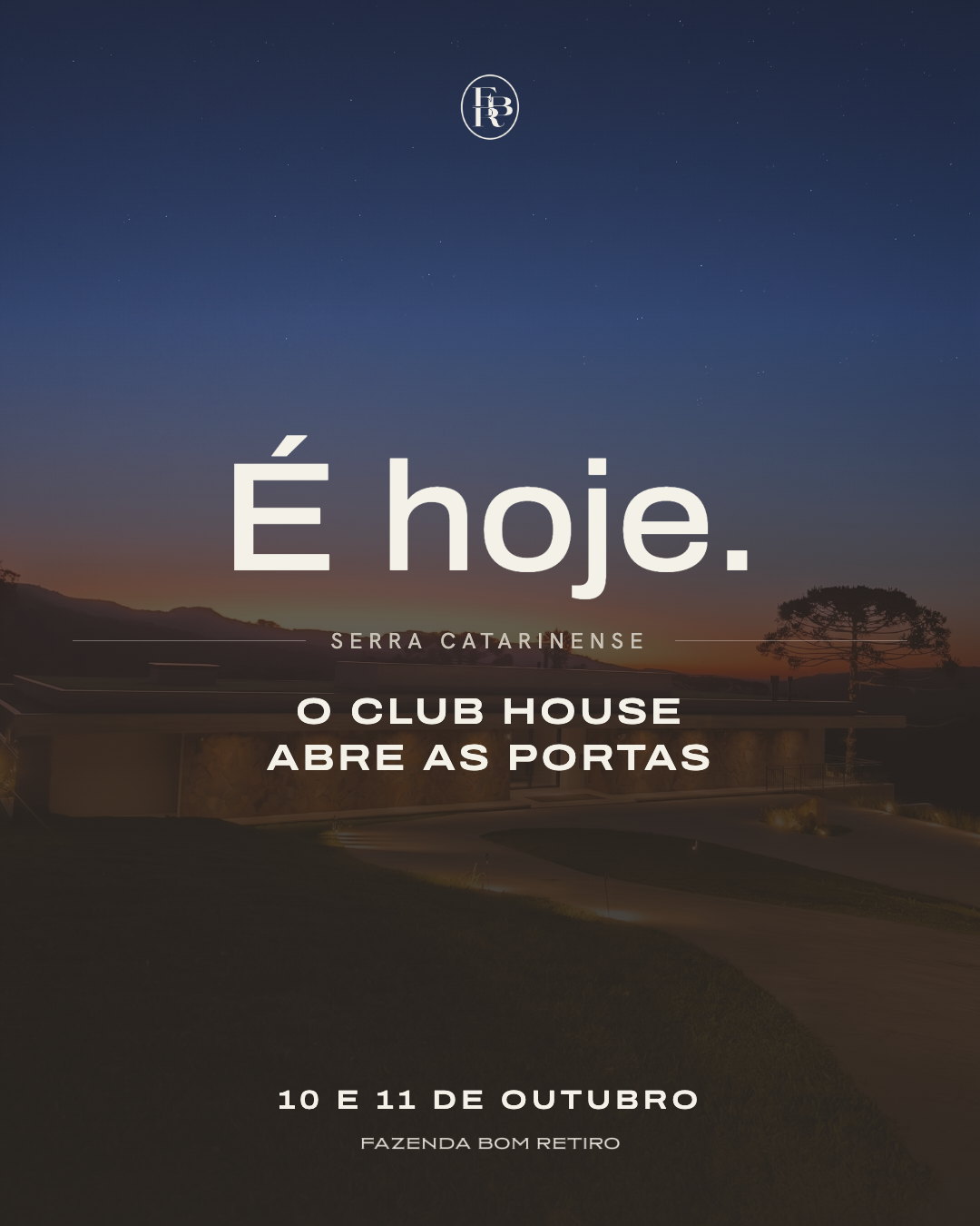 Contagem — é hoje